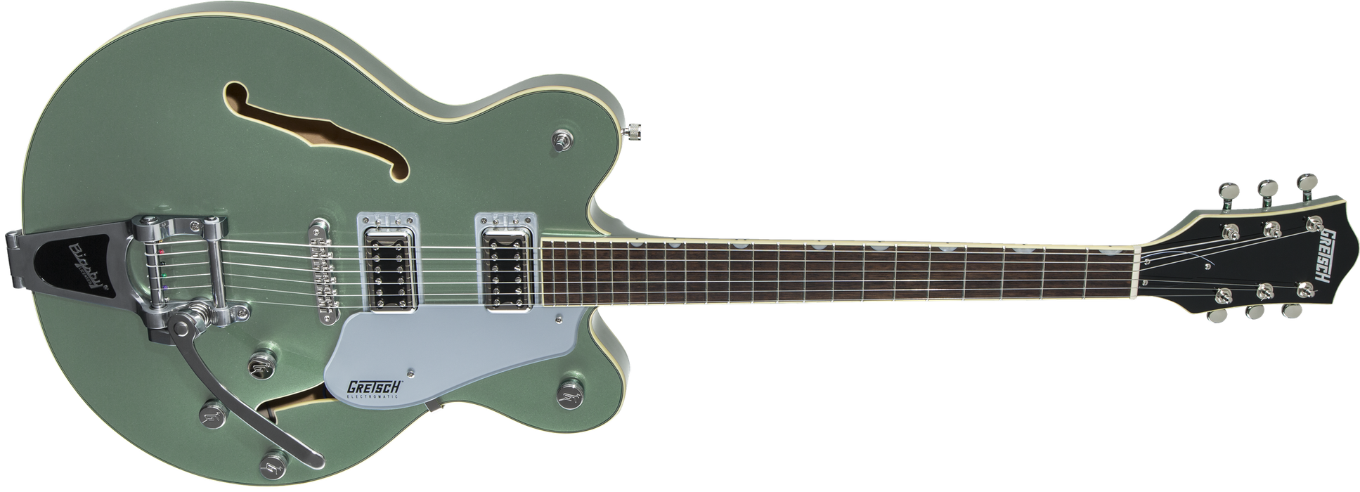 Gretsch G5622T Electromatic® Center Block Double-Cut with Bigsby®, Laurel Fingerboard, Aspen Green - Guitar Warehouse