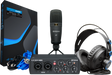 PreSonus® AudioBox® USB® 96K Studio - 25th Anniversary Edition Recording Bundle, Black, 100-120V - Guitar Warehouse