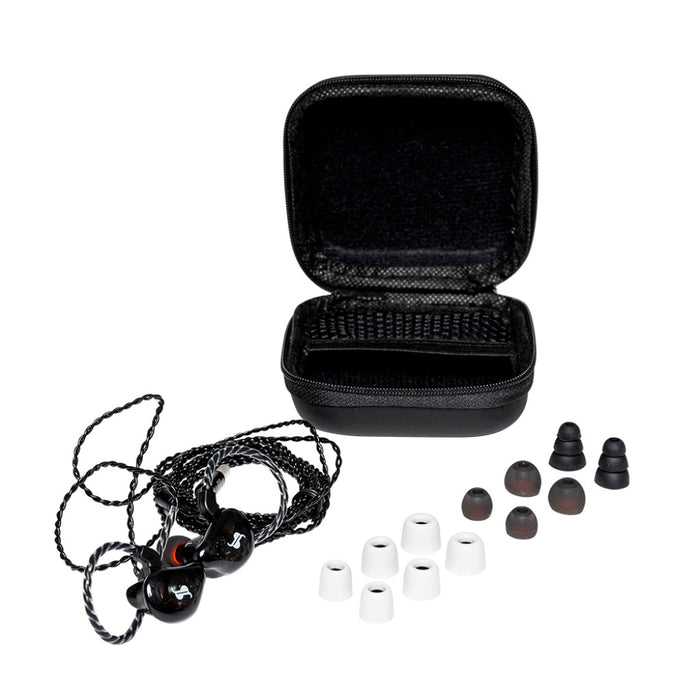 Stagg SPM-235 BK Dual Driver In-ear Stage Monitors (Pair) - Transparent - Guitar Warehouse