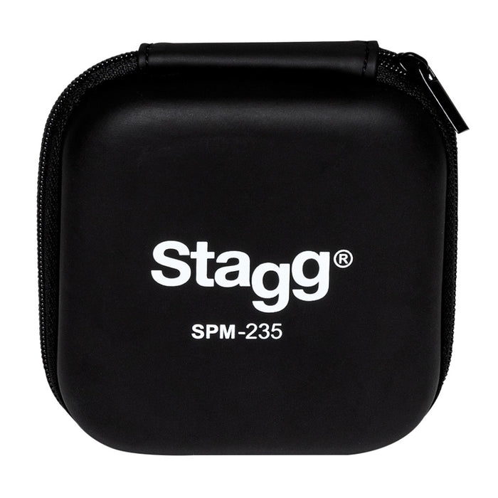 Stagg SPM-235 BK Dual Driver In-ear Stage Monitors (Pair) - Transparent - Guitar Warehouse