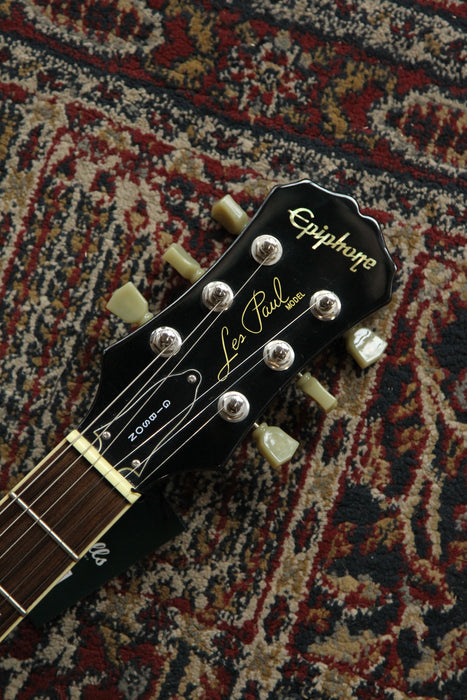 2003 Epiphone Les Paul Standard w/Upgrades - Tobacco Sunburst - Guitar Warehouse