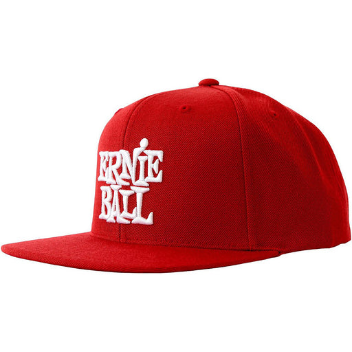 Ernie Ball Red Cap with White Ernie Ball Logo - Guitar Warehouse