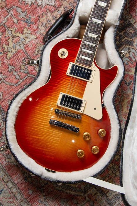 2013 Gibson Les Paul Standard (Traditional) Cherry Burst Flame - Guitar Warehouse