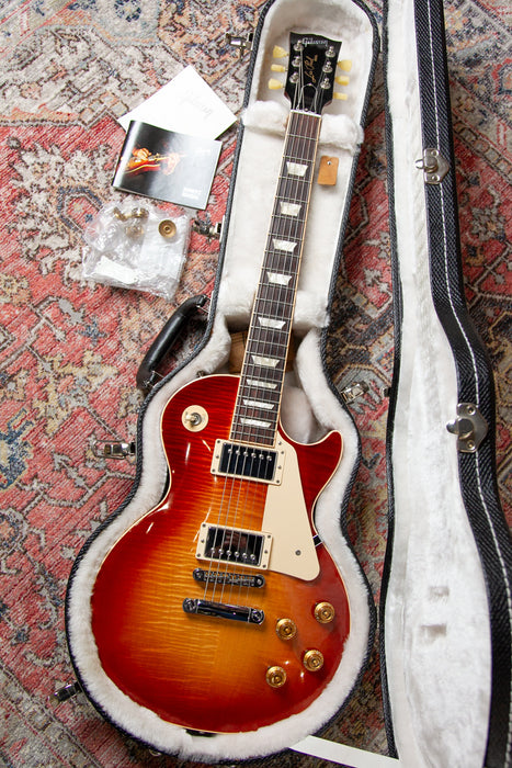 2013 Gibson Les Paul Standard (Traditional) Cherry Burst Flame - Guitar Warehouse