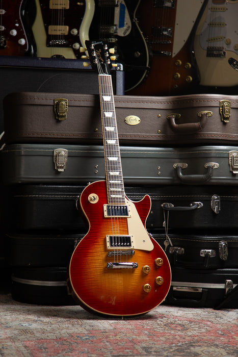 2013 Gibson Les Paul Standard (Traditional) Cherry Burst Flame - Guitar Warehouse