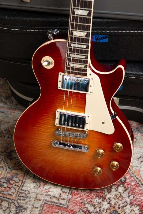 2013 Gibson Les Paul Standard (Traditional) Cherry Burst Flame - Guitar Warehouse