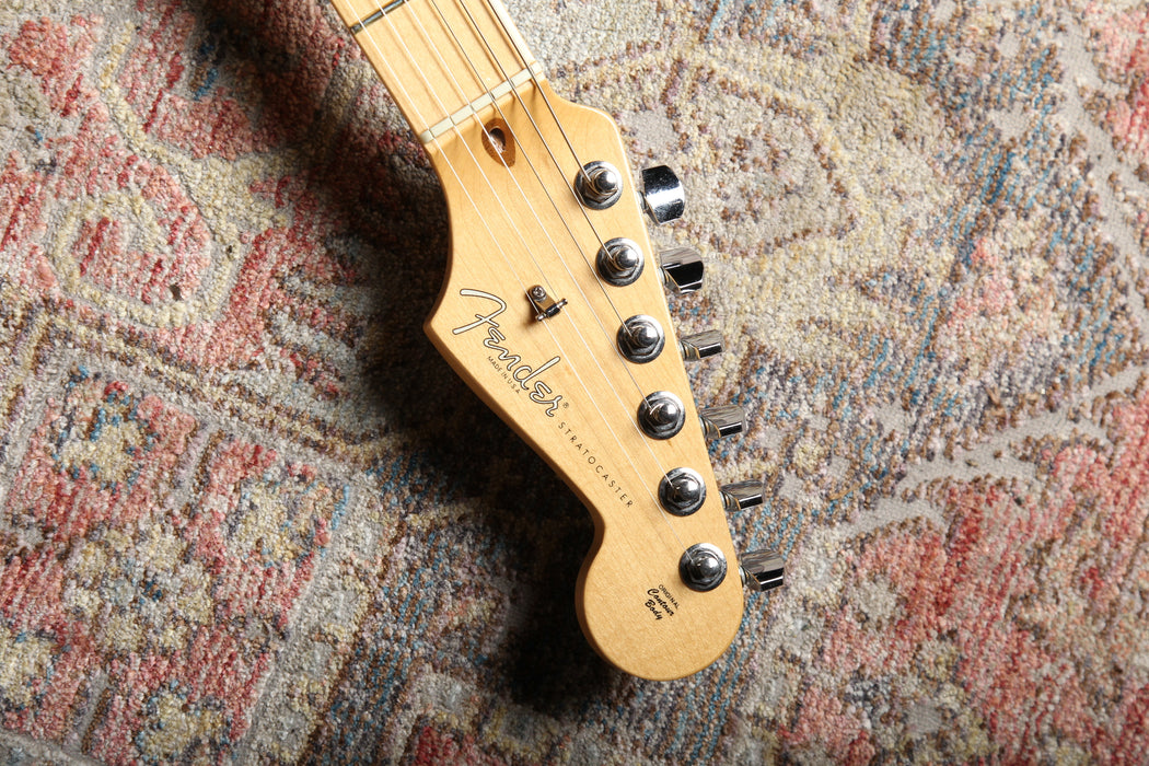 2008 American Standard Stratocaster in Black/Maple (Gilmour Vibes) - Pre-owned - Guitar Warehouse