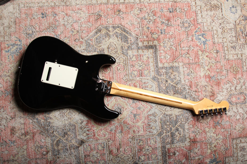 2008 American Standard Stratocaster in Black/Maple (Gilmour Vibes) - Pre-owned - Guitar Warehouse