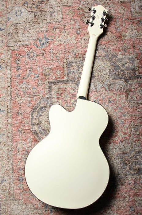Gretsch G5410T Rat Rod Hollow Body - Matte Vintage White -  Pre-Owned - Guitar Warehouse