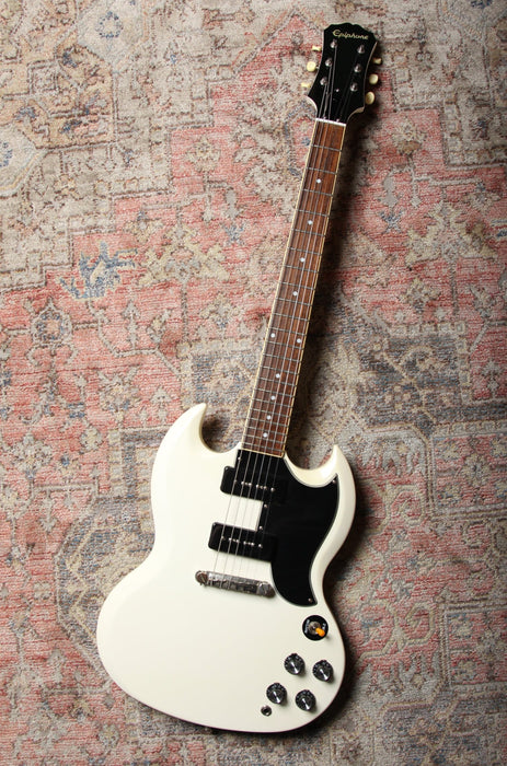 Pre-Owned 2011 Limited Edition Epiphone SG Special - Arctic White - Guitar Warehouse