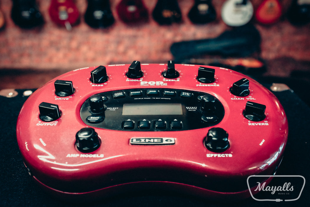 Line 6 Pod XT Digital Guitar Effects Pedal - Guitar Warehouse