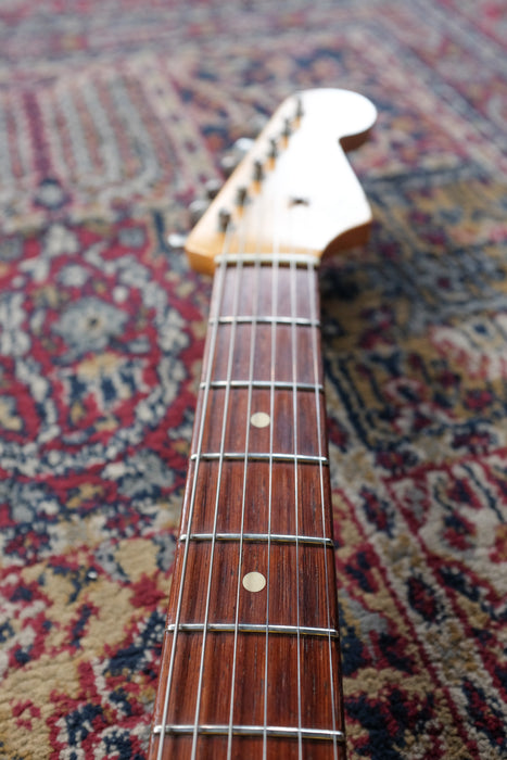 2002 Fender Custom Shop Stratocaster 1960 Relic Inca Silver - Guitar Warehouse