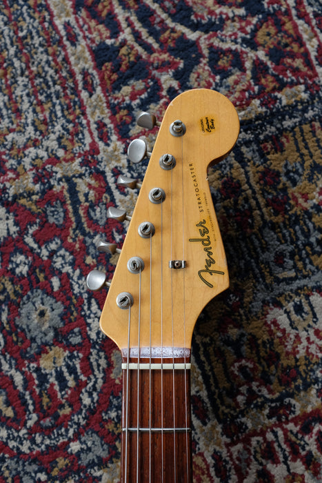 2002 Fender Custom Shop Stratocaster 1960 Relic Inca Silver - Guitar Warehouse