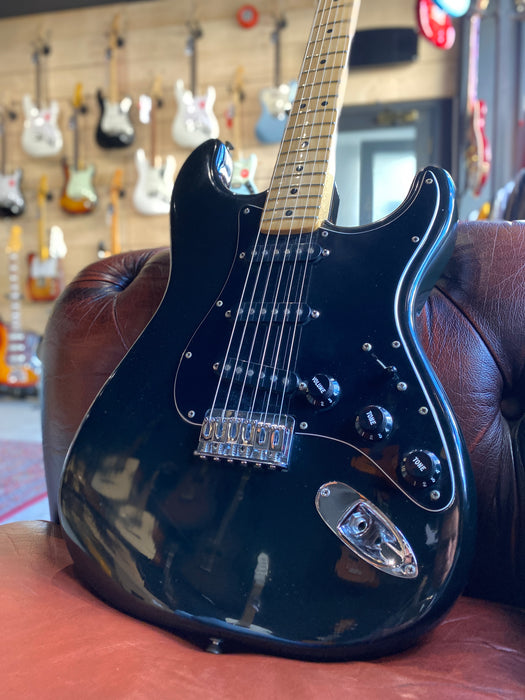 1979 Fender Stratocaster USA Hard Tail Black w/Maple Neck! All Original Parts/Tags | One Owner! - Guitar Warehouse