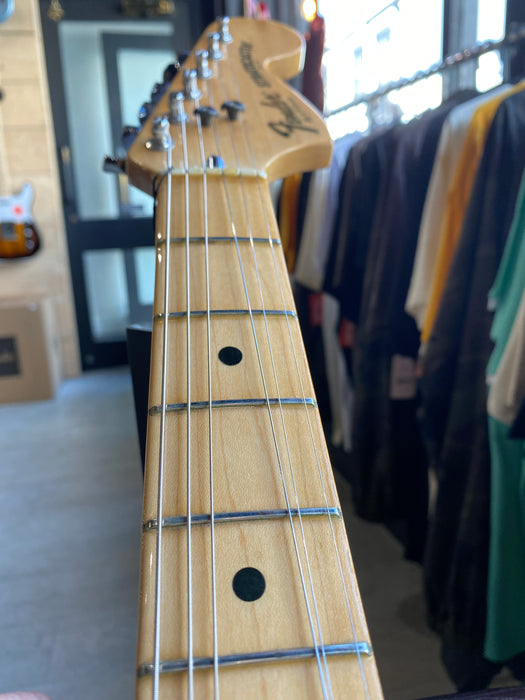1979 Fender Stratocaster USA Hard Tail Black w/Maple Neck! All Original Parts/Tags | One Owner! - Guitar Warehouse