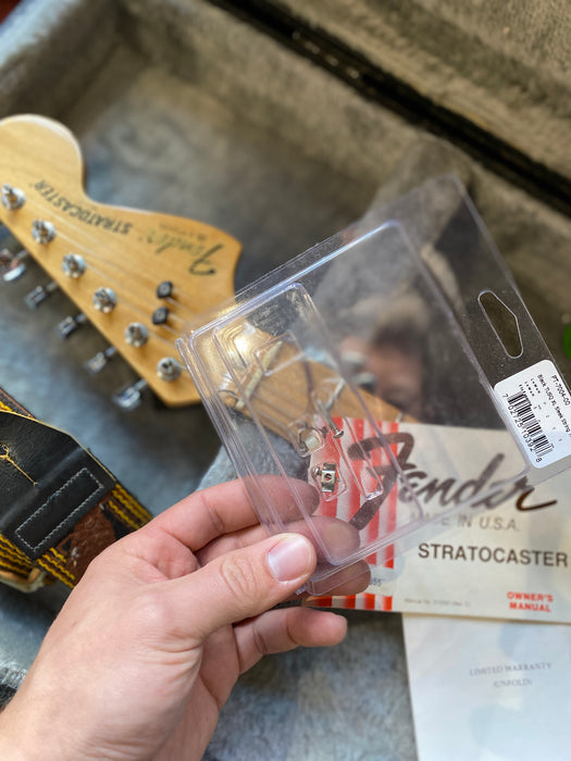 1979 Fender Stratocaster USA Hard Tail Black w/Maple Neck! All Original Parts/Tags | One Owner! - Guitar Warehouse