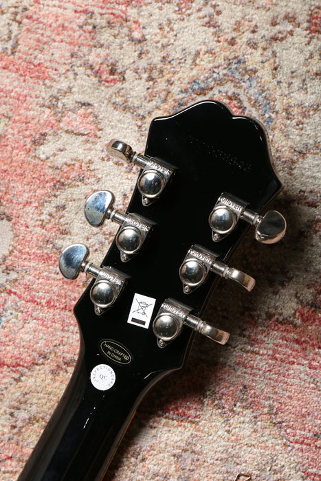 Epiphone DC PRO w/Flame Maple Top, Pro Buckers, Coil Splitting - Wild Ivy - Pre-Owned - Guitar Warehouse