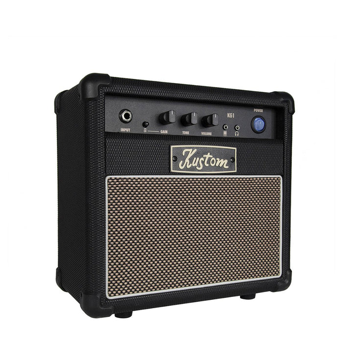 Kustom KG Series 10W Portable Battery/Mains Guitar Amp 1 x 6" Speaker - Guitar Warehouse