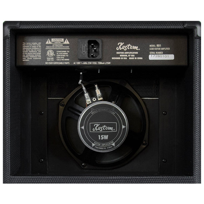 Kustom KG Series 10W Portable Battery/Mains Guitar Amp 1 x 6" Speaker - Guitar Warehouse