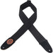 Levy's Guitar Strap - Black - Guitar Warehouse