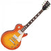 Vintage V100 ReIssued Electric Guitar ~ Honeyburst - Guitar Warehouse