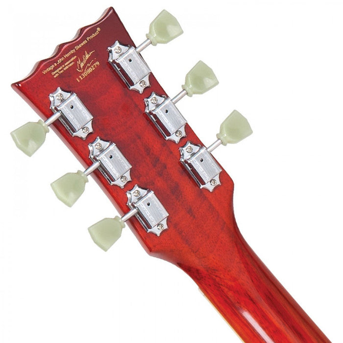 Vintage V100 ReIssued Electric Guitar ~ Honeyburst - Guitar Warehouse