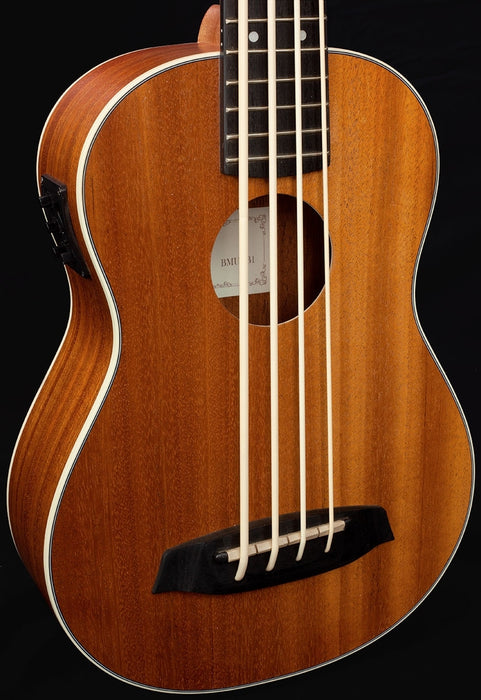 Barnes & Mullins Bass Ukulele - Electro Acoustic Mahogany - Guitar Warehouse