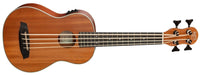 Barnes & Mullins Bass Ukulele - Electro Acoustic Mahogany - Guitar Warehouse