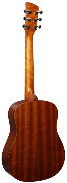 Brunswick BT200 Mahogany Travel Acoustic Guitar w/Padded Gig Bag - Guitar Warehouse