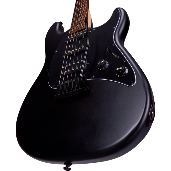 Sterling CT30HSS Cutlass HSS Electric Guitar - Stealth Black - Guitar Warehouse