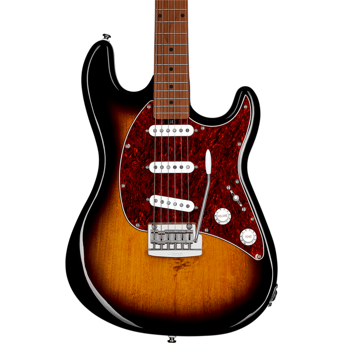 Sterling by Music Man Cutlass CT50SSS Vintage Sunburst w/Roasted Maple - Guitar Warehouse