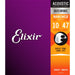Elixir Nanoweb 80/20 Bronze Acoustic Guitar Strings 10-47 Extra Light Gauge - Guitar Warehouse