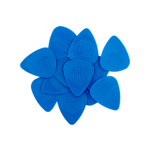 Ernie Ball Pick Pack EB 9135 12 X NYLON THIN PICK .53mm - Guitar Warehouse