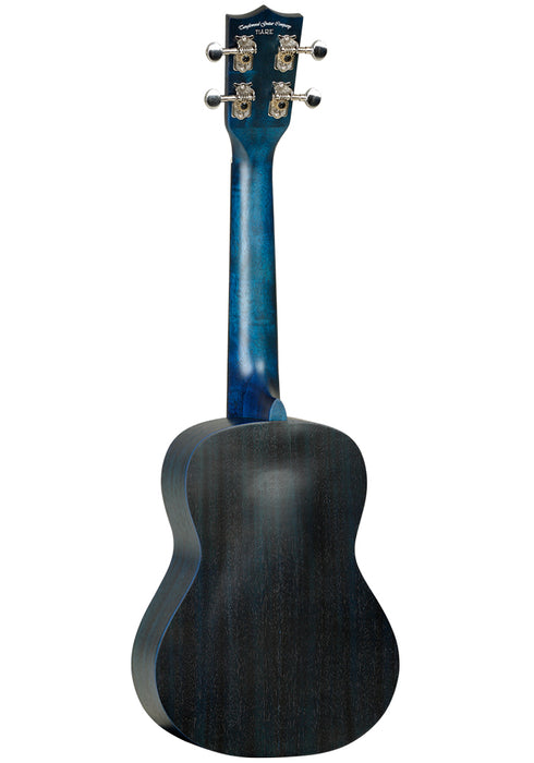 Tanglewood Concert Ukulele All Mahogany Denim Blue Satin - Guitar Warehouse